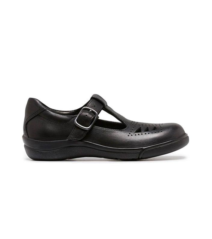 CLARKS PUPIL (NARROW) KIDS BLACK