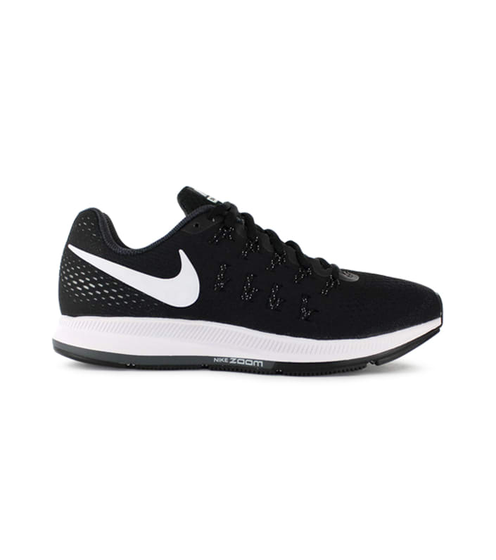 AIR ZOOM PEGASUS 33 / MENS / BLACK WHITE-ANTHRACITE-CL GREY