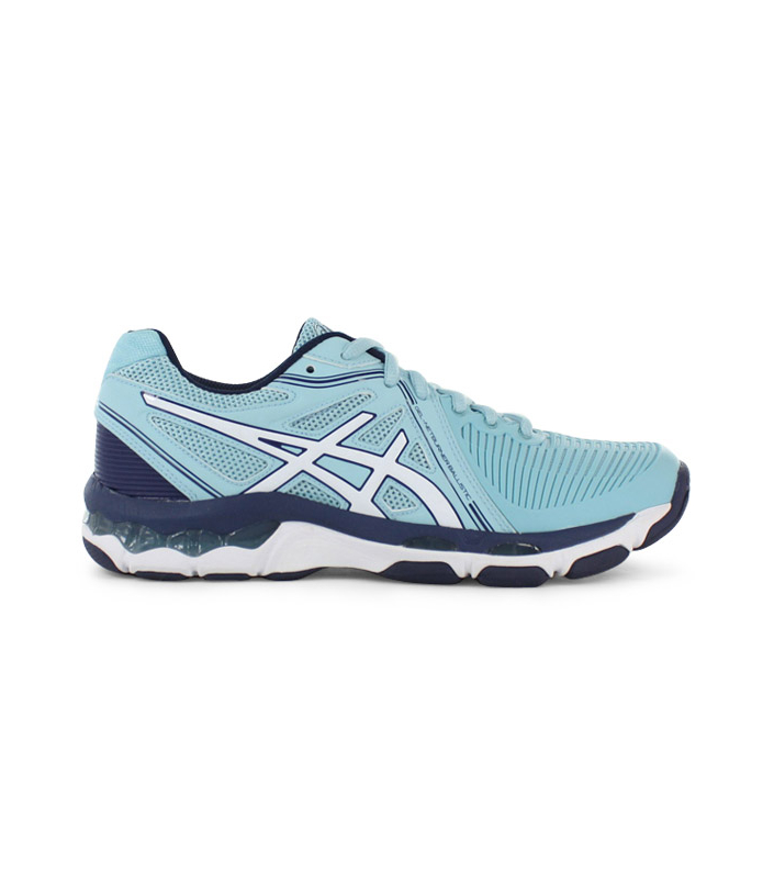 GEL-NETBURNER BALLISTIC / WOMENS / PORCELAIN WHITE INDIGO BLUE