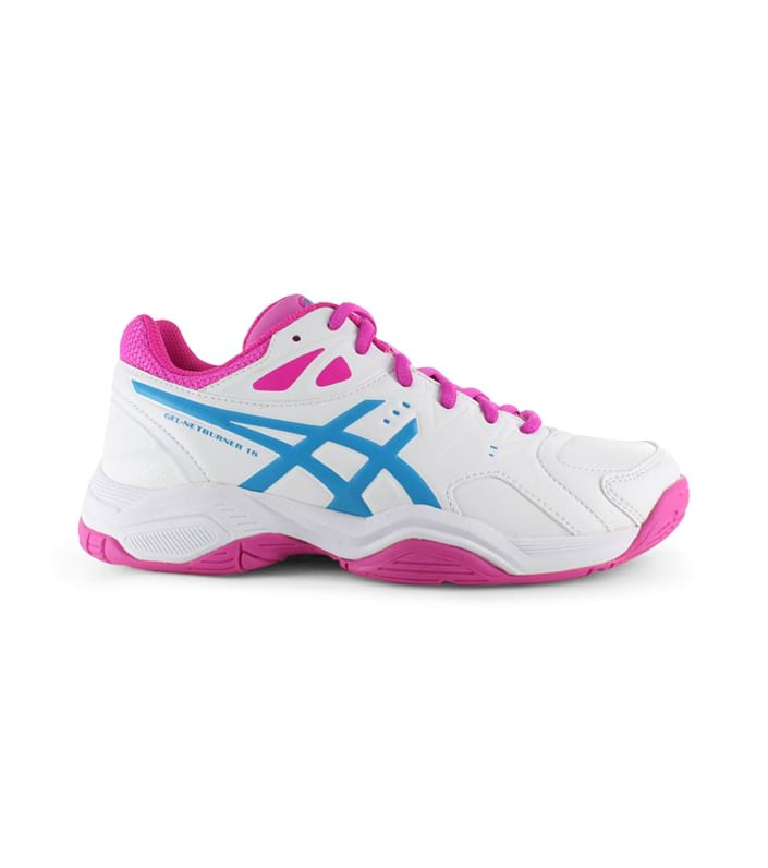 ASICS GEL-NETBURNER 18 GS KIDS WHITE ISLAND BLUE