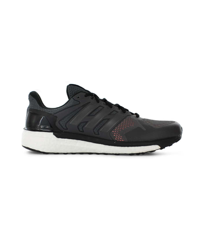 ADIDAS SUPERNOVA ST MENS CORE BLACK SOLAR ORANGE