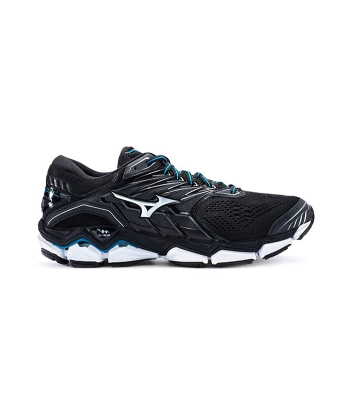 MIZUNO WAVE HORIZON 2 MENS BLACK SILVER