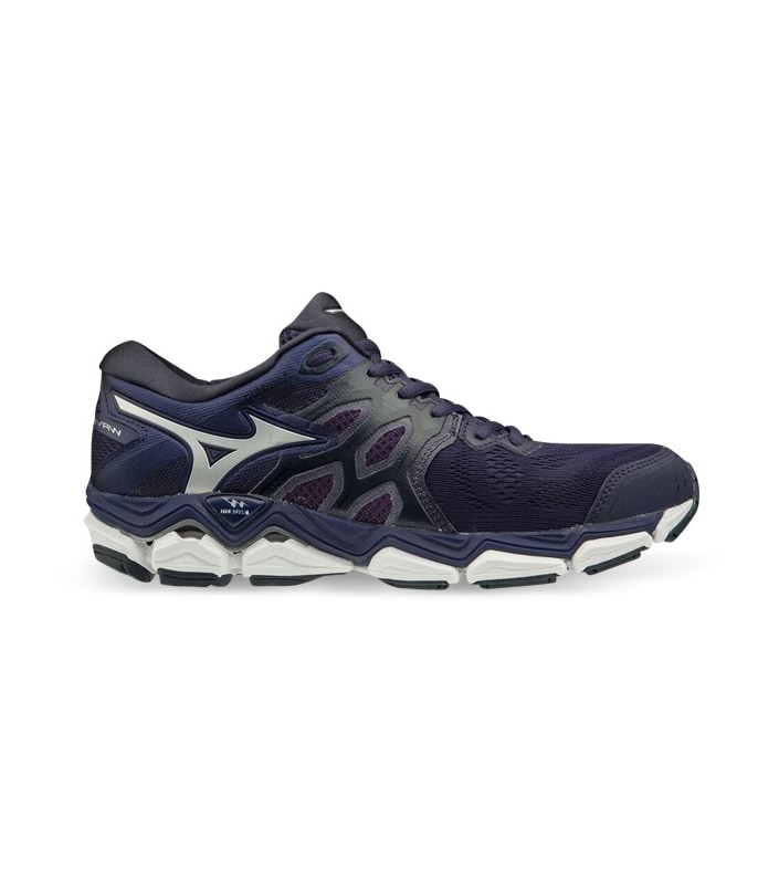 MIZUNO WAVE HORIZON 3 WOMENS NAVY SILVER