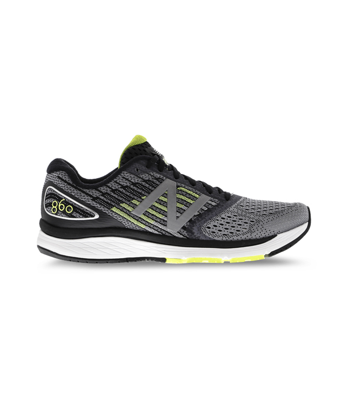 NEW BALANCE M860GY V9 (2E) MENS GREY LIME