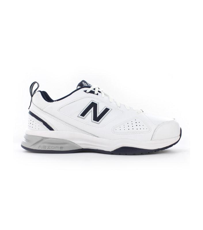 NEW BALANCE MX624WN V4 (2E) MENS WHITE NAVY