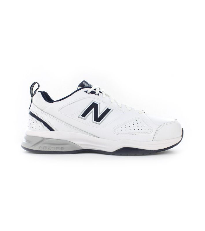 NEW BALANCE MX624WN V4 (6E) MENS WHITE NAVY