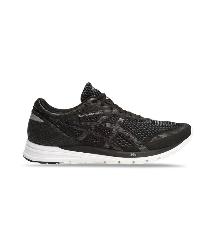 ASICS GEL-FEATHER GLIDE 4 MENS BLACK SHARK WHITE