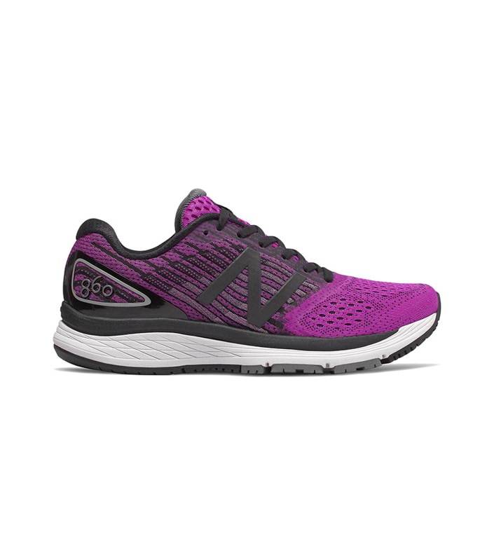 NEW BALANCE W860VB9 (D) WOMENS PURPLE BLACK