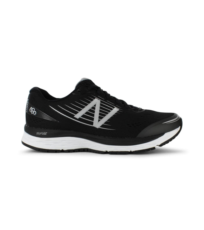 NEW BALANCE W880 V8  (D) WOMENS BLACK WHITE