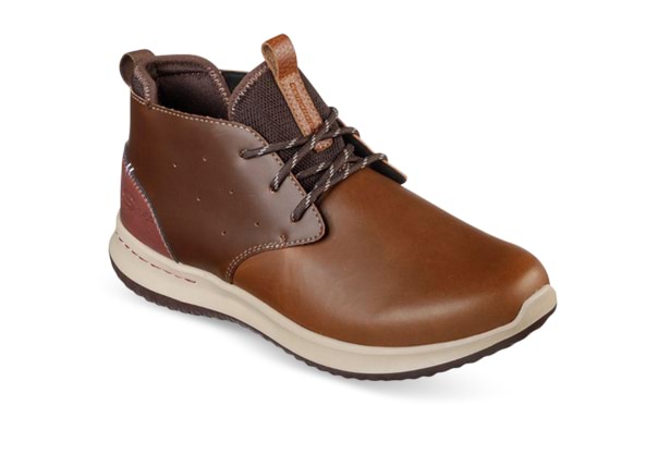 Skechers delson 2025 clenton chukka boots