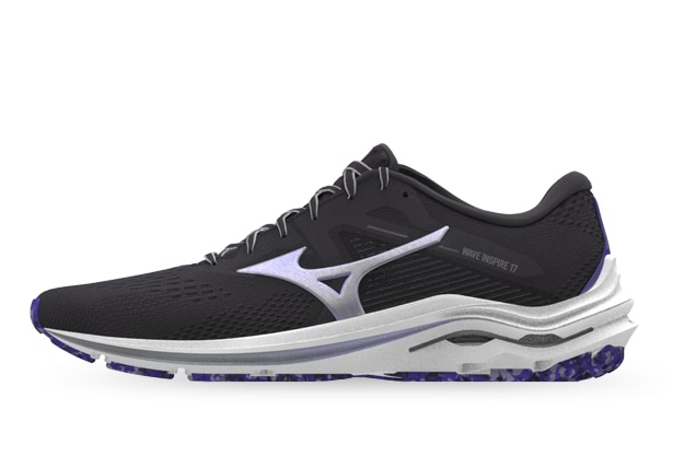 Mizuno wave inspire top athlete's foot