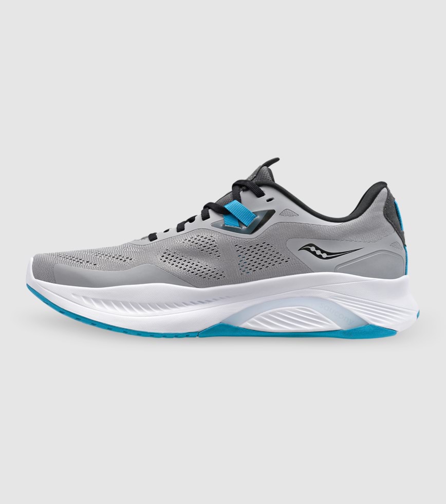 SAUCONY GUIDE 15 MENS ALLOY TOPAZ | The Athlete's Foot