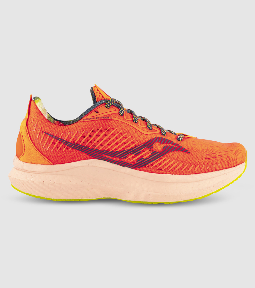 SAUCONY ENDORPHIN SPEED 2 MENS CAMPFIRE STORY | The Athlete's Foot