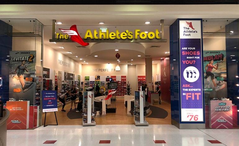 athlete's feet shoe store