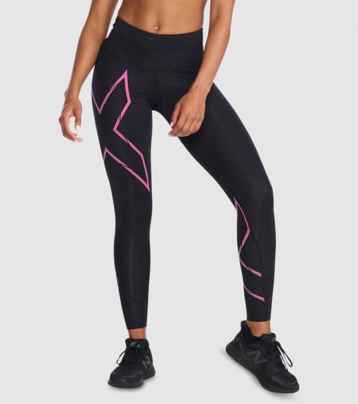 2xu Light Speed Mid Rise Compression Tights Womens