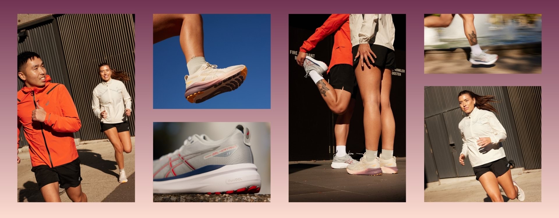 ASICS GEL-KAYANO 31 Lifestyle imagery